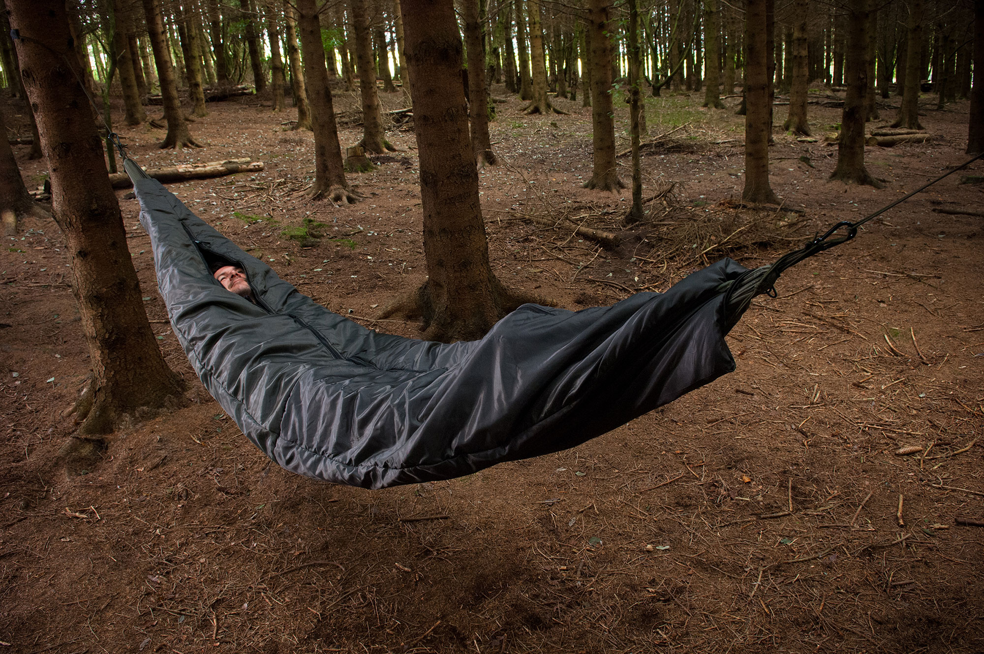 Snugpak Schlafsack Cocoon für Hängematte Oliv